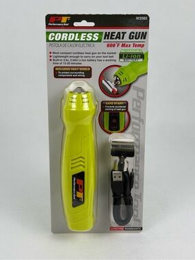 Wilmar W2082 Cordless Heat Gun Rechargeable Performance Tool 600° Max Temp